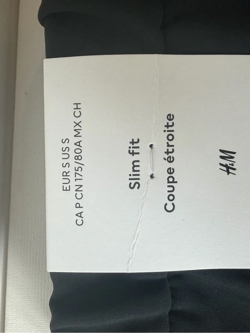 H&M Slim Fit Black Men's Golf/Dress Pants